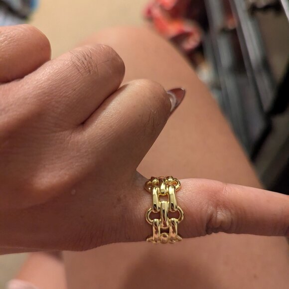 Gorjana Brooklyn Statement Ring  Size 9 - Picture 5 of 5